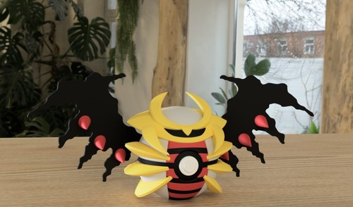 Giratina pokéball figur - giratina,