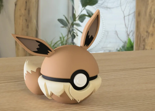 Evoli pokéball figur - figur, –