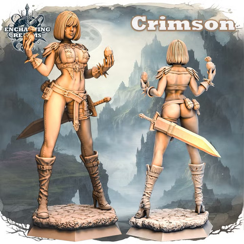 Crimson resin garage kit - crimson,